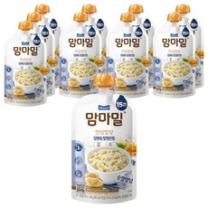 맘마밀 안심밥상 레토르트이유식, 닭백숙 찹쌀진밥, 140g, 10개
