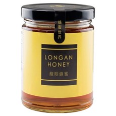 BEE WORLD 蜂蜜世界 嚴選龍眼蜂蜜 310g，天然香醇，台灣蜂蜜首選, 1罐