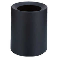 FOSO 北歐簡約雙層垃圾桶 簡約設計 雙層隱藏垃圾袋 居家辦公皆適用, 12L, 黑色, 1個