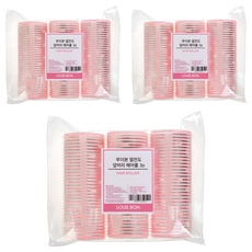 LOUIS BON 熱傳導髮捲, 粉紅色, 9個