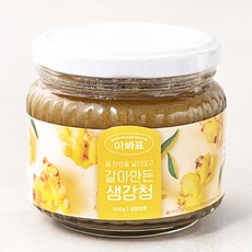 아빠표 갈아만든 생강청, 1개, 500g