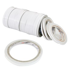 EMPIRE 工業雙面膠帶 7mm x 10m, 白色的, 70件