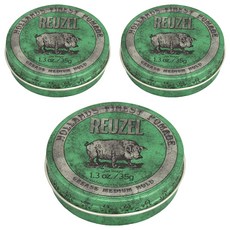 REUZEL 韓國綠色油性髮油, 35g, 3個