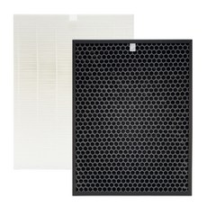 清潔噹噹Winix空氣淨化器濾芯更換零AES330-WO AES330-S0兼容HEPA除臭交換H13 HEPA過濾器+除臭過濾器套裝, 1個