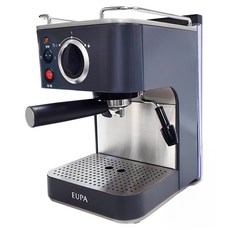 EUPA 15 Bar幫浦式高壓蒸汽咖啡機, Thermoblock電熱系統，Crema系統，義大利進口, TSK-1818, 單色