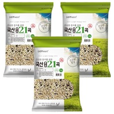 국산 혼합 21곡, 2kg, 3개