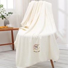 Titan 沙灘巾 120 x 60 cm, 米色月兔, 1個