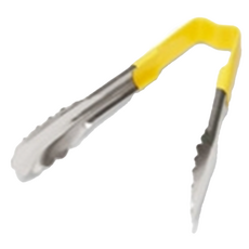 VOLLRATH 多色食品夾，符合NSF認證材質，多色把手方便分辨食物, 黃色, 1支