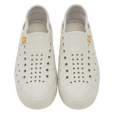 Winnie the Pooh 小熊維尼 迪士尼 DISNEY 洞洞鞋, 米白色, 17cm, 17