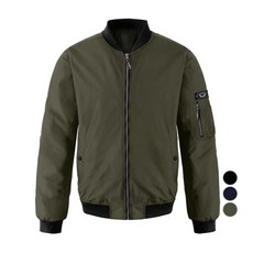 M.N.C 男女通用絎縫飛行夾克 MDJK134PP