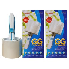 GG CLEANER 自動手柄膠帶清潔產品, 2組
