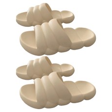 프랑온드 마카롱 슬리퍼, 아이보리, 2개