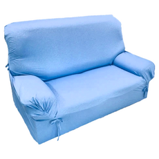J&N 防蚊彈性沙發便利套 DIY 藍色 - 易於安裝, 1人, 1個