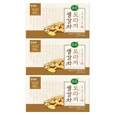 순작 도라지 생강차, 700mg, 120개입, 3개
