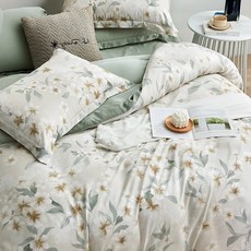 LoveCity 寢城之戀 台灣製 50支100%萊賽爾天絲 兩用被床包組