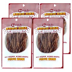 주전부리프렌즈 리프레쉬 쫄쫄찡어 조미오징어채, 20g, 4개