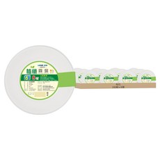 名仕 淋膜紙圓盤 8吋 KL610, 6個, 192組