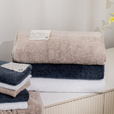 Mundotextil 有機棉系列葡萄牙毛巾 100%棉 500gr/m² 葡萄牙製造, 亞麻米, 3條