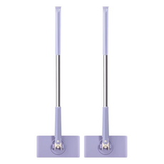 洗臉巾拖把, 紫色, 2支