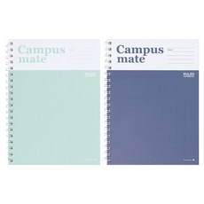 모닝글로리 6000 캠퍼스메이트 하드커버 스프링 노트, 랜덤발송, 2개