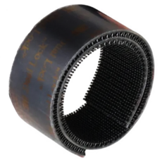 POLYWELL 寶利威爾 子母扣400型 PW15-T65-0313 30cm 黑色, 1捲