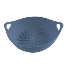 韓國SILIPOT 矽膠氣炸料理容器 耐熱-40℃~250℃ 適用3.5L以上氣炸鍋, 188g, 外徑230(內徑170) x 高80mm, 1個