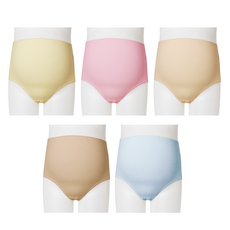 BASE ALPHA ESSENTIALS 棉質彈力孕婦內褲 5入