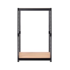 스피드랙 V2 2단 선반 900 x 500 x 1500 mm, 블랙(앵글)
