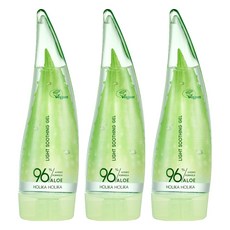 HOLIKA HOLIKA 蘆薈水潤配方迷你輕盈舒緩凝膠, 55ml, 3個