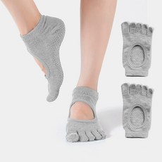 COZY LABEL 防滑全趾皮拉提斯襪 3雙入