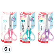 Maped 粉彩 Sensoft 兒童剪刀 13cm, 6個, 隨機出貨