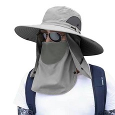 Silvercast 防紫外線釣魚帽 SCFH1223A, 淺灰色