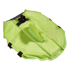 寵物救生衣 小型犬救生衣 鯊魚鰭, S(胸圍44~54), 草綠色, 1件