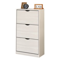 HOPMA 台灣製造 薄型掀門櫃 翻斗窄鞋架 玄關收納 大容量拉門鞋櫃 C-R1301CH, 白櫻桃, 1個, 3層