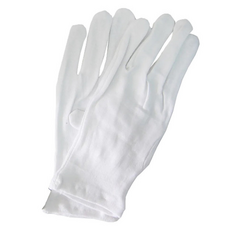棉質手套 12雙, 超薄/中厚/加厚, S/M/L/XL, 作業生產/禮儀文玩/品質檢查, 白色