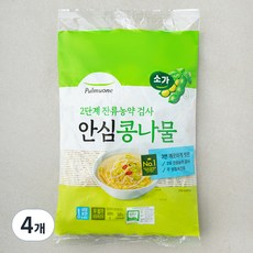 풀무원 안심 콩나물, 4개, 360g