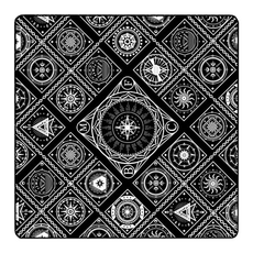 MB 地墊 春亞紡布 仿絲棉 210D黑色牛津布 附收納袋+收納繩, 300 x 300cm, 黑翼BLACK, 1個