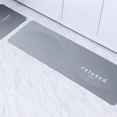 FL 生活+ 奈米硅藻土速乾防滑吸水地墊, 輕鬆生活, 1個