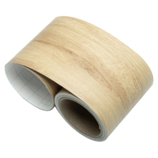 踢腳線 PVC踢腳板壁貼 5m 10m 仿木紋 寬10公分 12公分 15公分 厚0.3mm, 黃松木, 1捲