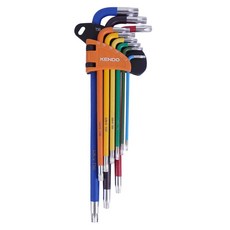 Kendo 彩色六角星形扳手9件組, 1組