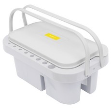 YOUNGART 3層調色盤水彩桶 黃色, 18格, 1個