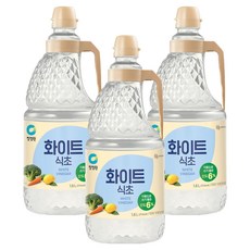 청정원 화이트식초, 1.8L, 3개