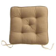 Mega 加厚棉麻坐墊 四季坐墊 精棉坐墊 1入