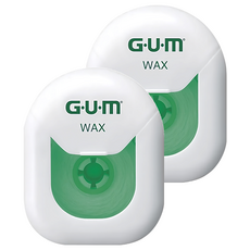 SUNSTAR 三詩達 G.U.M 牙周護理牙線 含蠟膨脹型, 40m, 2個, 1個