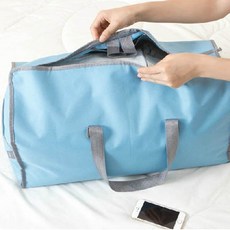 E.City 魔術可變換掛式西服防塵罩手提萬用包, 1個, 西服防塵罩:99 x 56cm，衣物收納袋: 22 x 26 x 35cm