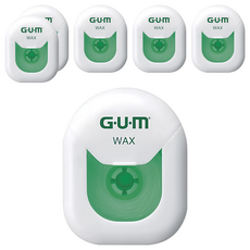 SUNSTAR 三詩達 G.U.M 牙周護理牙線 含蠟膨脹型, 40m, 6個, 1個