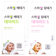 스마일랩 스마일 데이비드 배란테스트기 15p + 스마일 임신테스트기 S 3p, 2세트 2세트