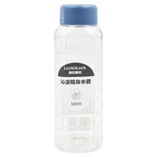 LocknLock 樂扣樂扣 沁涼隨身水壺, 莫蘭迪藍, 500ml, 1個