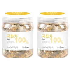 우리가스토리 국화차 티백, 1g, 100개입, 2개