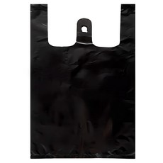 손잡이 마트 비닐봉투 검정, 3L, 400개